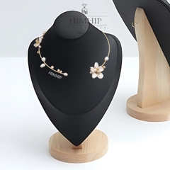 Kiềng Cổ HimHip Trai Dị Ngọc Mai Kết Tầm Xuân 15cm Phụ Kiện Áo Dài