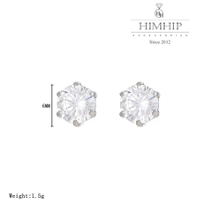 Set Quà 8/3 HimHip Khuyên Tai, Cài Áo & Kẹp Mái Kèm Túi Hộp Thiệp - 1172