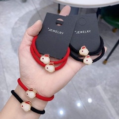 Dây Cột Tóc HimHip Hình Con Thỏ Đáng Yêu 5cm