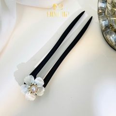 Trâm Cài Tóc HimHip Bạch Hồng Mai 15cm Hộp Phụ Kiện Áo Dài