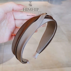 Bờm HimHip Vải Trơn 2 Màu Thắt Nơ Thanh Lịch 3cm