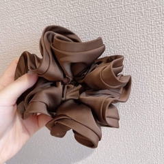 Scunchies HimHip Phối Vải Nhún Hoa Thanh Lịch 5cm