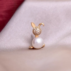 Pin Cài Áo HimHip Thỏ Mặt Phale Đáng Yêu HKCC Mix Trai 1,5 cm