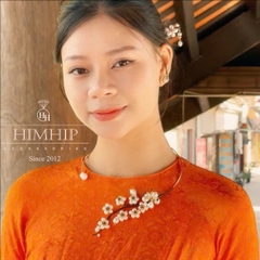 Kiềng Cổ HimHip Tinh Thể Ngọc Trai Hương Sắc Ngọc Mai Cao Cấp 15cm Phụ Kiện Áo Dài