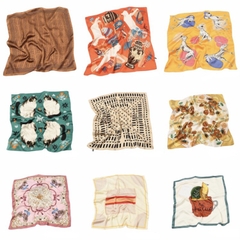 Khăn lụa vuông 70*70cm