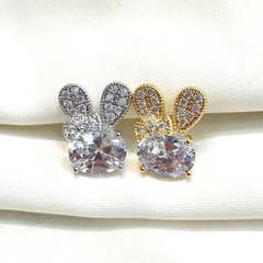 Pin Cài Áo HimHip Thỏ Nơ Đáng Yêu HKCC Đính Phale 1*1,5cm