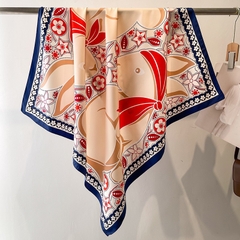 Khăn Lụa Cotton Khổ Vuông 90*90cm - 55