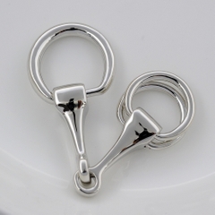 Cài Khăn Kẹp Khăn HimHip Size Khóa Tròn Thanh Lịch HKCC 3x10.5cm