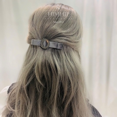 Kẹp Bấm HimHip Đính Phale Nơ Vải Nhung Thanh Lịch 2.8x9.5cm