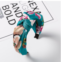 Bờm HimHip Phối Vải Hoa Nhiều Màu Thanh Lịch 4cm