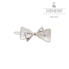 Kẹp Mái HimHip Đính Đá Phale Hình Chiếc Nơ Xinh Xắn 2x5cm
