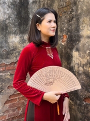 Kiềng Cổ HimHip Rèm Ngọc Châu Sa Quý Phái 15cm Phụ Kiện Áo Dài