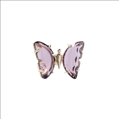 Pin Cài Áo HimHip Bướm Cánh Đá Sang Trọng HKCC Đính Phale 1,5*2cm
