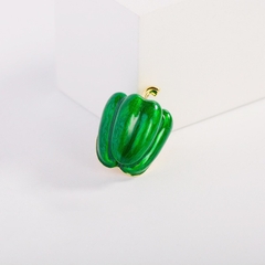 Pin Cài Áo HimHip Ớt Chuông Dễ Thương HKCC Phủ Bóng 1,4*1cm