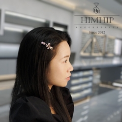 Kẹp Mái HimHip Đính Đá  Phale Hình Bướm Sang Trọng 0.7x4.7cm