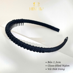 Bờm Tóc Tag HimHip Composite Xoắn Vải Thanh Lịch 1.3cm