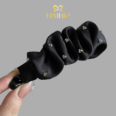 Kẹp Móc Dọc HimHip Glass-filled Nylon Nhún Vải Đính Hoa Hạt Phale 3x9.7cm