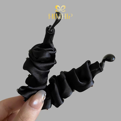 Kẹp Móc Dọc HimHip Glass-filled Nylon Nhún Vải Đính Hoa Hạt Phale 3x9.7cm