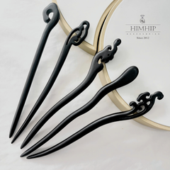 Trâm Cài HimHip Độc Mộc Thanh Yên Kèm Hộp 18.5cm