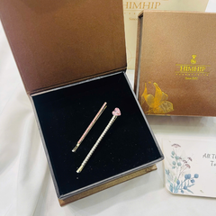 Set Quà Valentine 8/3 HimHip Kẹp Mái Kèm Túi Hộp Thiệp - 105