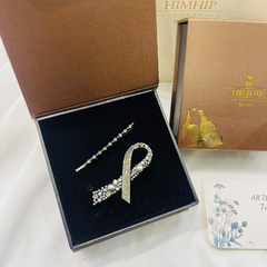 Set Quà 8/3 HimHip Kẹp Mái Kèm Túi Hộp Thiệp - 125