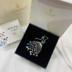 Set Quà 8/3 HimHip Cài Áo Kèm Túi Hộp Thiệp - 1112