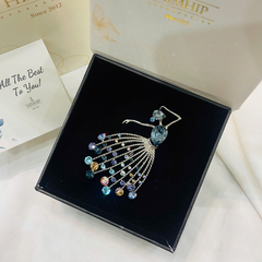 Set Quà 8/3 HimHip Cài Áo Kèm Túi Hộp Thiệp - 1112