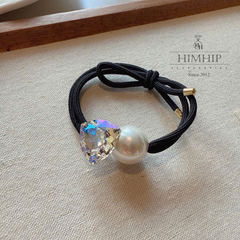 Dây Buộc Tóc HimHip Phale Tam Giác 1.7cm Phối Giả Trai 1.5cm