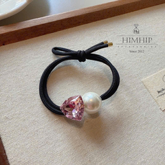 Dây Buộc Tóc HimHip Phale Tam Giác 1.7cm Phối Giả Trai 1.5cm