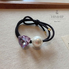 Dây Buộc Tóc HimHip Phale Tam Giác 1.7cm Phối Giả Trai 1.5cm