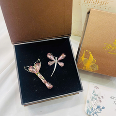 Set Quà Valentine 8/3 HimHip Kẹp Mái & Cài Áo Kèm Túi Hộp Thiệp - 101