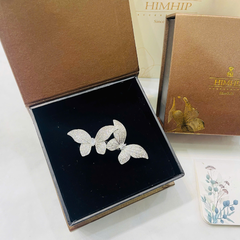 Set Quà 8/3 HimHip Kẹp Bấm Kèm Túi Hộp Thiệp - 110