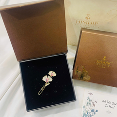 Set Quà Valentine 8/3 HimHip Kẹp Mái Kèm Túi Hộp Thiệp - 108