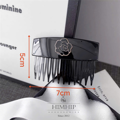 Xước HimhHip Composite Mặt Hoa Hồng Thanh Lịch 12 Răng 5*7cm