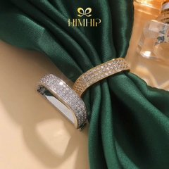 Cài Khăn MiRa HimHip HKCC  Đính Mặt Phale Sang Trọng 2.6x1.6cm