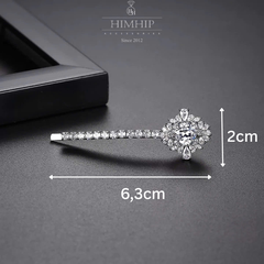 Kẹp Mái HimHip HKCC Ánh Sao Băng Lấp Lánh 6.3x2cm