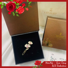 Set Quà Valentine 8/3 HimHip Kẹp Mái Kèm Túi Hộp Thiệp - 108
