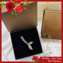 Set Quà 8/3 HimHip Kẹp Mái Kèm Túi Hộp Thiệp - 118