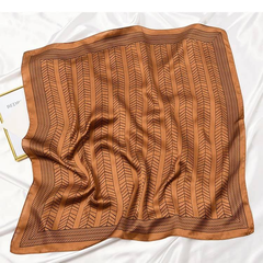 Set Quà Himhip Khăn Lụa Vuông 70x70cm & Cài Khăn Kèm Túi Hộp Thiệp - 270