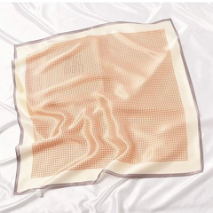 Set Quà Himhip Khăn Lụa Cao Cấp 65*65cm & Cài Áo Kèm Túi Hộp Thiệp - 241