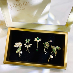 Set Cao Cấp HimHip Sen Xanh 