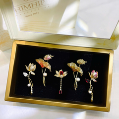 Set Quà HimHip Cài Áo Kèm Túi Hộp Thiệp - 1010