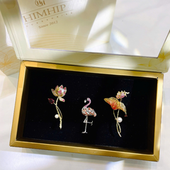 Set Quà HimHip Cài Áo Kèm Túi Hộp Thiệp - 1022