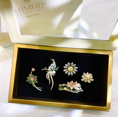 Set Quà HimHip Cài Áo Kèm Túi Hộp Thiệp - 1025