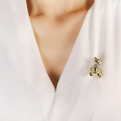 Trâm, Ghim Cài HimHip Gấu Bear HKCC Đính Phale 2*3cm