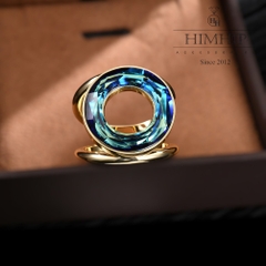 Set Quà HimHip Khăn Lụa Cao Cấp 65*65cm & Cài Khăn Kèm Túi Hộp Thiệp - 744