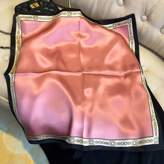 Set Quà Valentine HimHip Khăn Lụa Vuông Cao Cấp 53x53cm & Kẹp Mái Kèm Túi Hộp Thiệp - 126