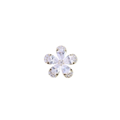 Pin Cài Áo HimHip Hoa 5 Cánh Thanh Lịch HKCC Đính Phale 1.5x1.5cm