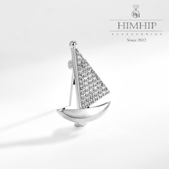 Set Quà HimHip 20/11 Khăn Lụa Dài & Cài Áo Kèm Túi Hộp Thiệp - 1121