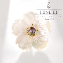 Set Quà Valentine 8/3 HimHip Cài Áo Kèm Túi Thiệp - 837